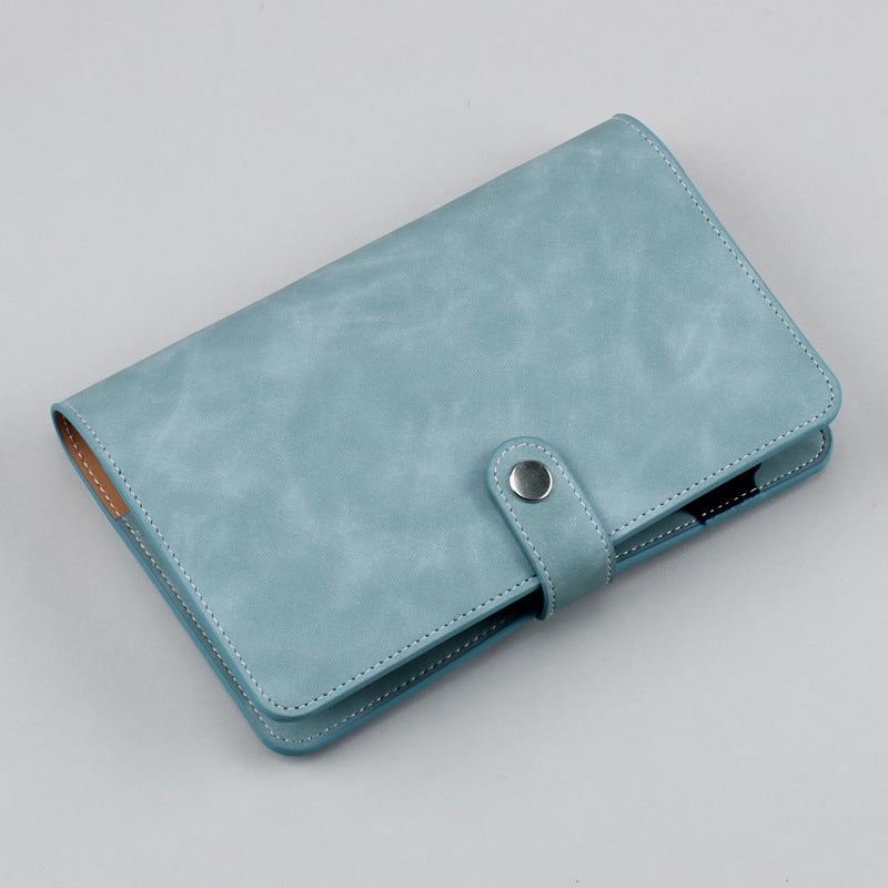 Wholesale A6 Loose Leaf Ledger Soft Leather Notebook